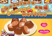 Chocolate And Banana Muffins